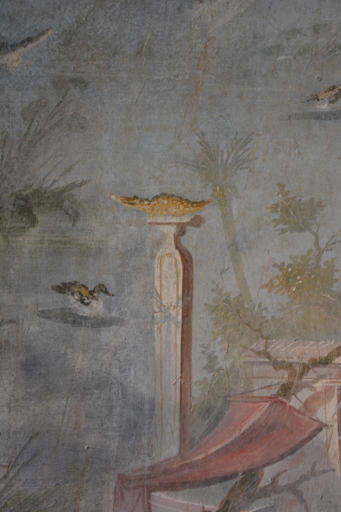 IX.5.9 Pompeii. March 2017. Room �l (L)�, detail from north wall at west end.
Foto Christian Beck, ERC Grant 681269 D�COR.

