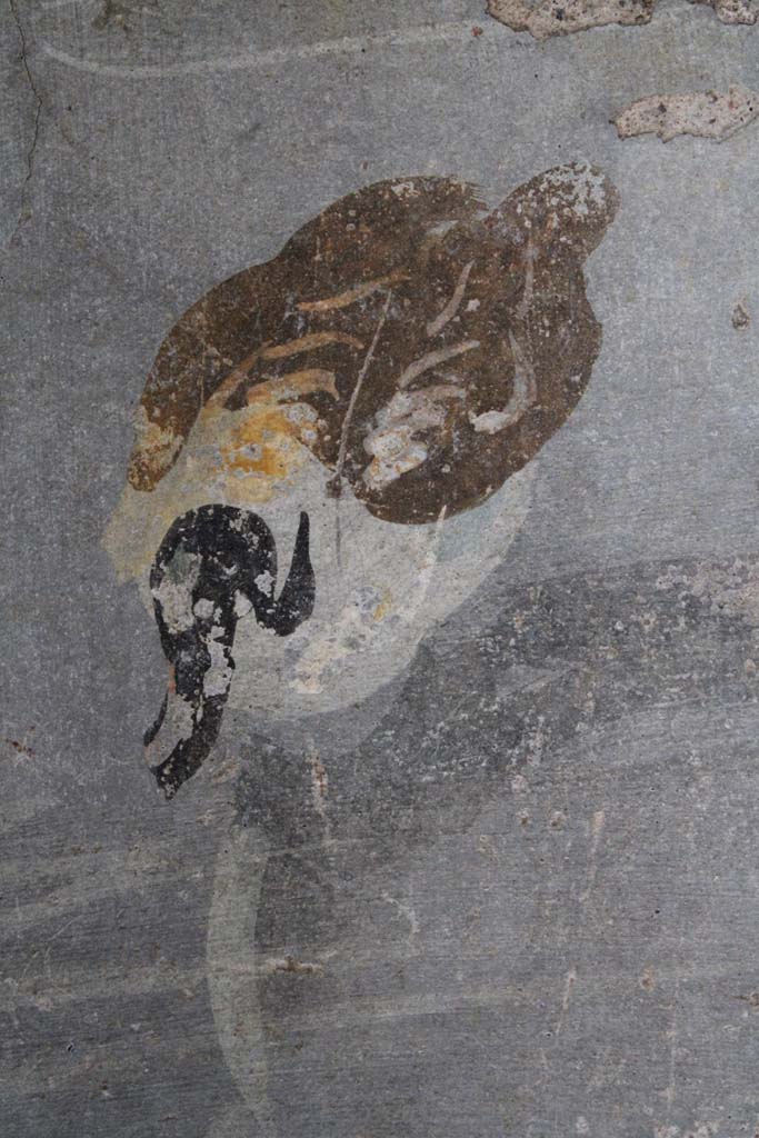 IX.5.9 Pompeii. May 2019. Room “l (L)”, detail of duck from south wall at east end of window.
Foto Christian Beck, ERC Grant 681269 DÉCOR.