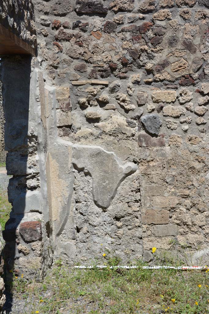 IX.5.9 Pompeii. May 2017. Room “m”, north wall in north-west corner.
Foto Christian Beck, ERC Grant 681269 DÉCOR.