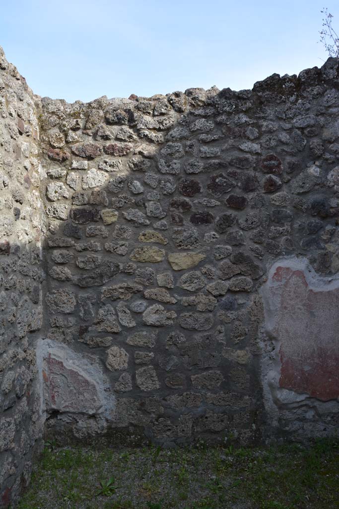 IX.5.9 Pompeii. May 2017. Room �n/q�, east end of south wall.
Foto Christian Beck, ERC Grant 681269 D�COR.
