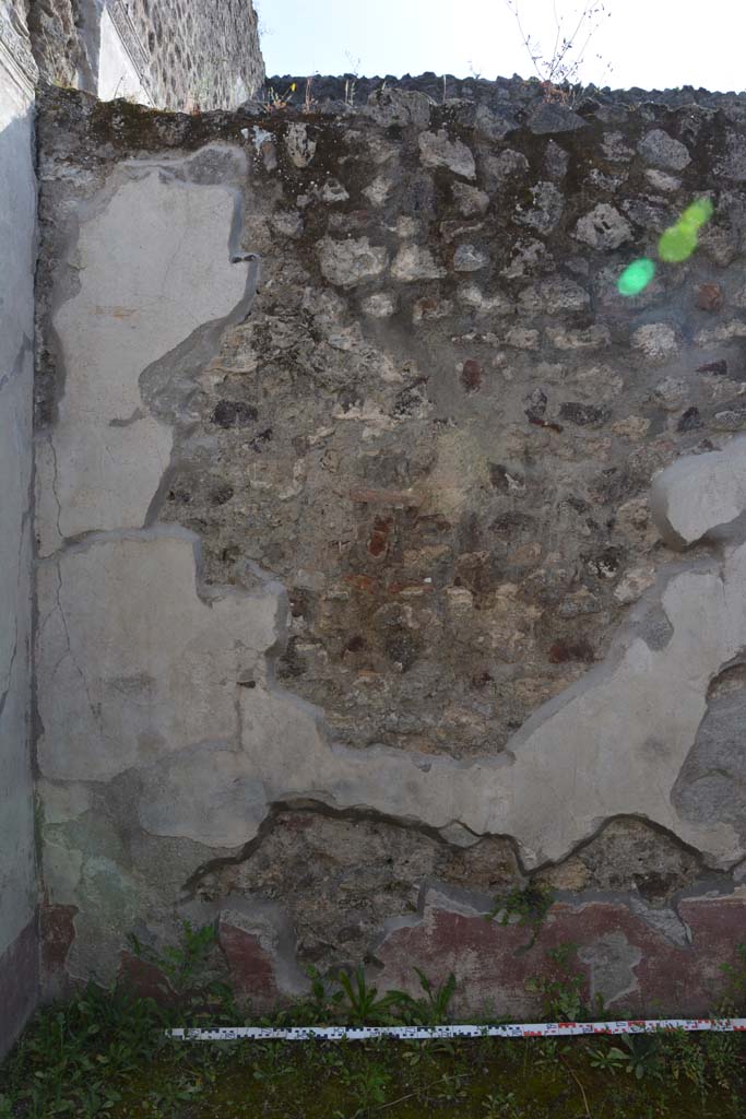 IX.5.9 Pompeii. May 2017. Room “o”, west wall at south end.
Foto Christian Beck, ERC Grant 681269 DÉCOR.