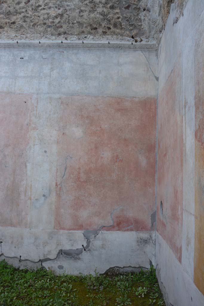 IX.5.9 Pompeii. May 2017. Room “p”, south wall in south-west corner.
Foto Christian Beck, ERC Grant 681269 DÉCOR.
