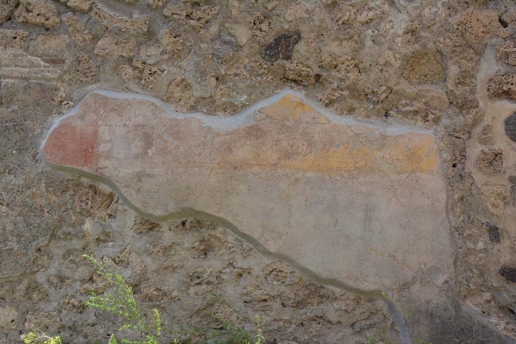 IX.5.9 Pompeii. May 2017. Room �g�, remaining painted wall decoration on north wall.
Foto Christian Beck, ERC Grant 681269 D�COR.
