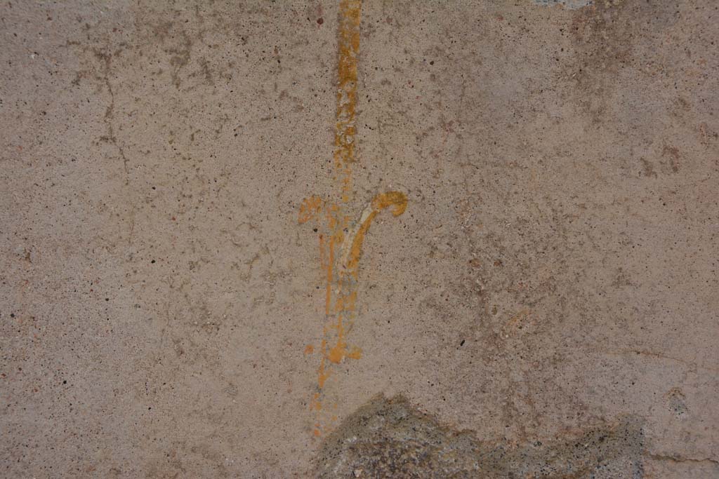 IX.5.9 Pompeii. May 2017. Room �h�, detail from remaining painted decoration on north wall.
Foto Christian Beck, ERC Grant 681269 D�COR.
