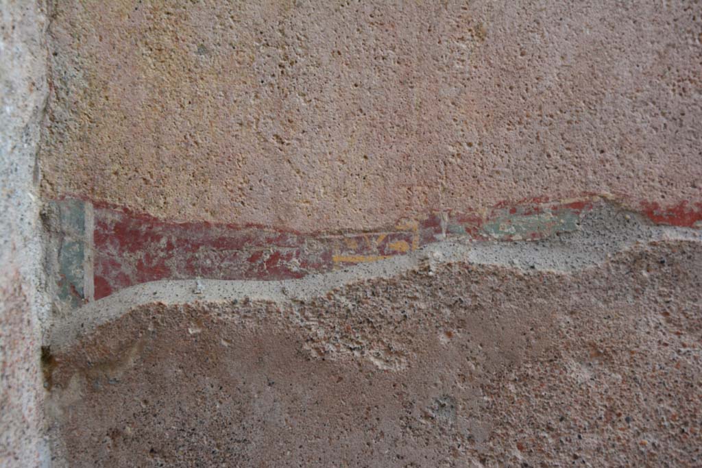 IX.5.9 Pompeii. March 2017. Room �h�, detail from south wall in south-east corner.
Foto Christian Beck, ERC Grant 681269 D�COR.

