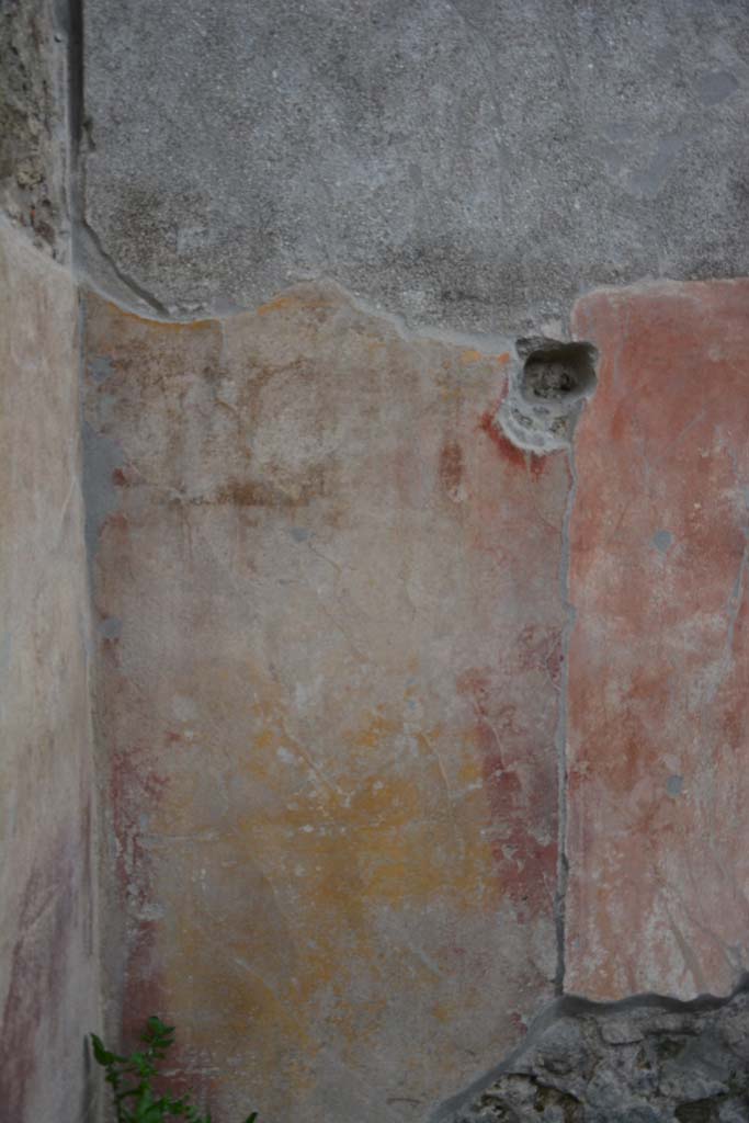 IX.5.9 Pompeii. March 2017. Room �i�, detail from south wall in south-east corner.
Foto Christian Beck, ERC Grant 681269 D�COR.
