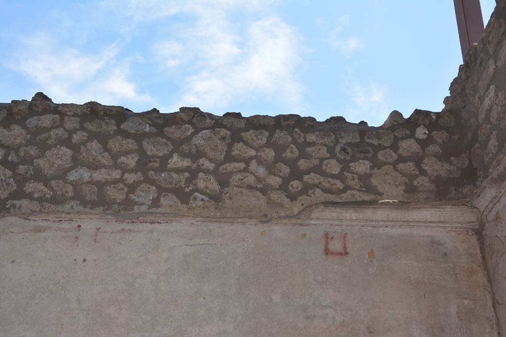 IX.5.11 Pompeii. May 2017. Room k, upper south wall at west end.
Foto Christian Beck, ERC Grant 681269 D�COR.
