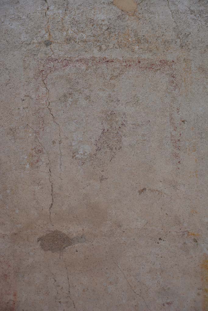 IX.5.11 Pompeii. May 2017. Room k, detail of floating figure from upper west wall. 
Foto Christian Beck, ERC Grant 681269 D�COR.


