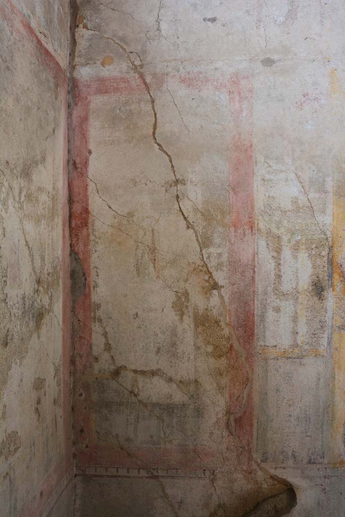 IX.5.11 Pompeii. March 2017. Room k, looking towards panel at south end of west wall.
Foto Christian Beck, ERC Grant 681269 D�COR.
