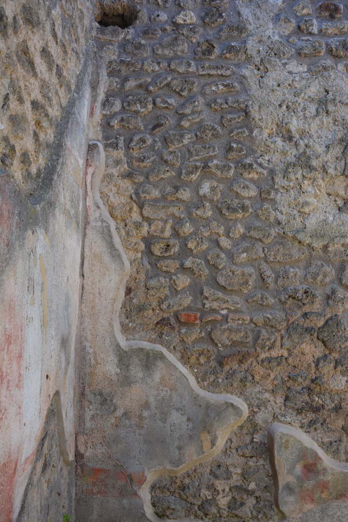 IX.5.11 Pompeii. May 2017. Room d, upper west wall at south end.
Foto Christian Beck, ERC Grant 681269 D�COR.
