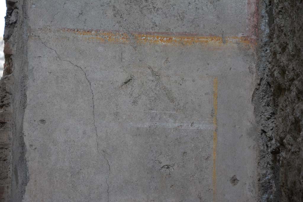 IX.5.11 Pompeii. March 2017. Room g, painted decoration from west wall in north-west corner.
Foto Christian Beck, ERC Grant 681269 D�COR.
