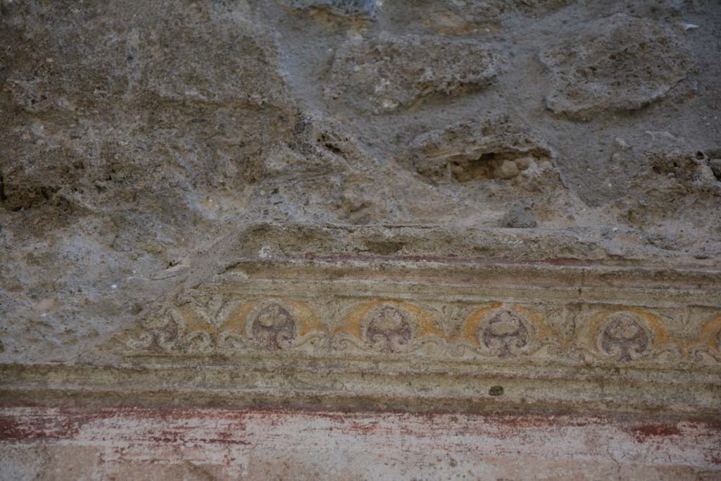 IX.5.11 Pompeii. May 2017. Room g, detail of stucco frieze on upper north wall.
Foto Christian Beck, ERC Grant 681269 D�COR.

