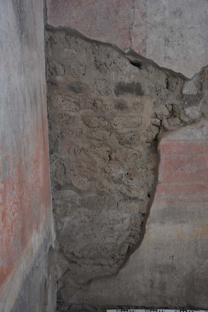 IX.5.11 Pompeii. May 2017. Room i, south wall in south-east corner.
Foto Christian Beck, ERC Grant 681269 D�COR.


