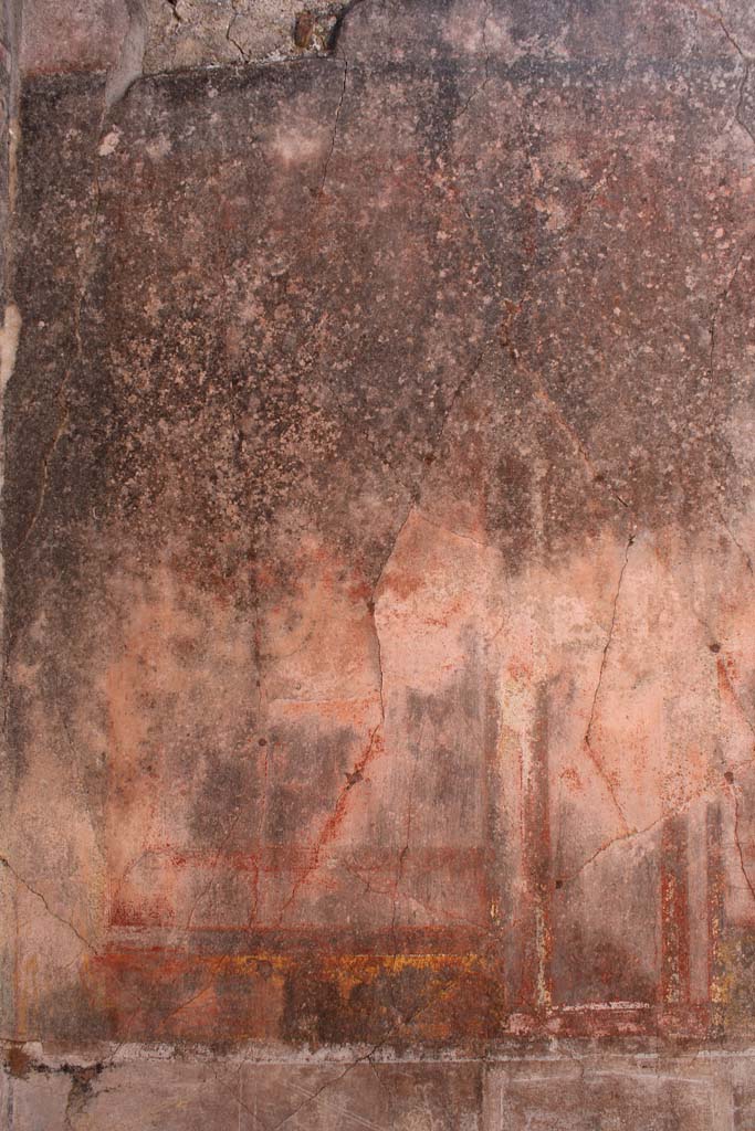 IX.5.14 Pompeii. May 2019. Room �f�, detail from south wall at east end.
Foto Christian Beck, ERC Grant 681269 D�COR.
