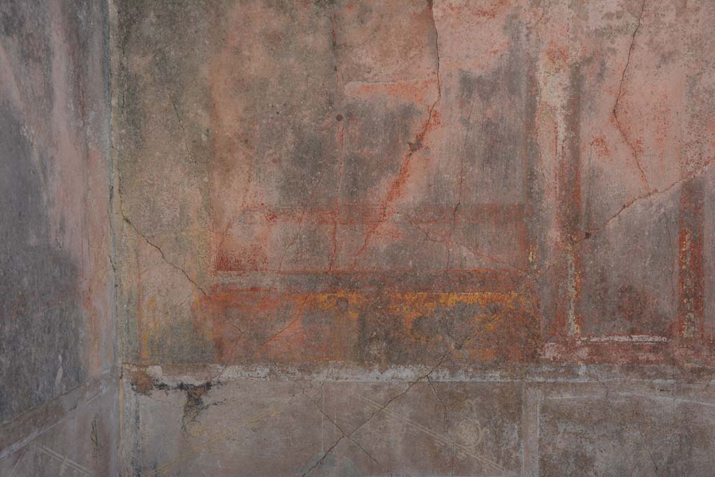 IX.5.14 Pompeii. May 2017. Room �f�, south wall at east end, detail from painted panel in middle zone of wall.
Foto Christian Beck, ERC Grant 681269 D�COR.
