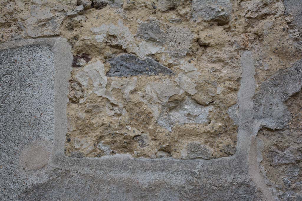 IX.5.14 Pompeii. May 2017. North ala �e�, west wall, site of painting of Iphigenia, Orestes and Pylades.
Foto Christian Beck, ERC Grant 681269 D�COR.

