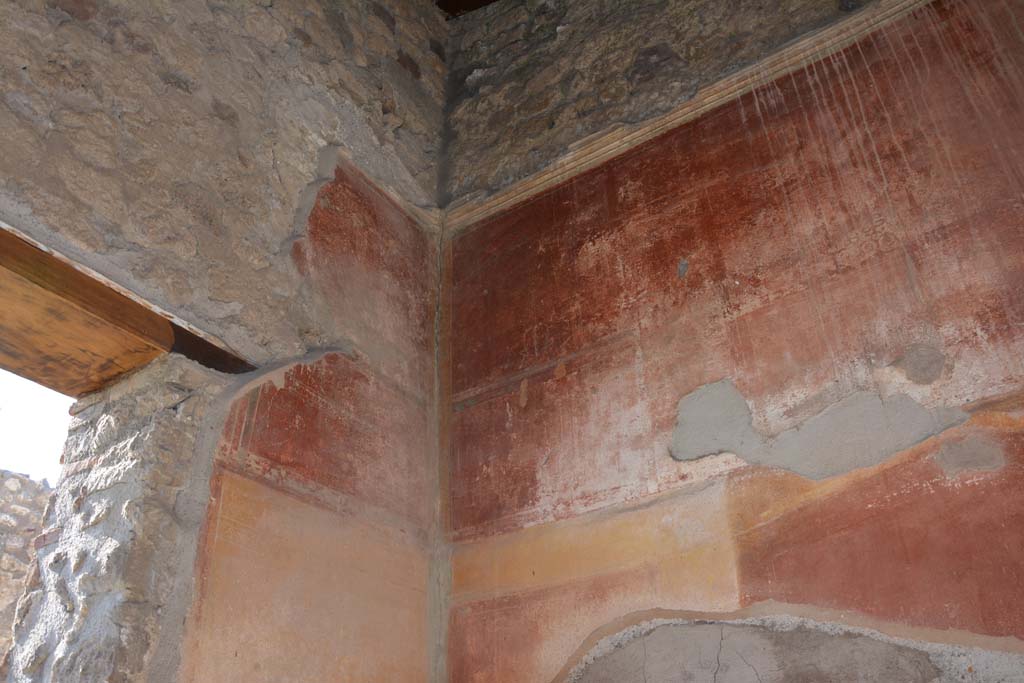 IX.5.14 Pompeii. March 2017. Room �c�, upper north-west corner.
Foto Christian Beck, ERC Grant 681269 D�COR.
