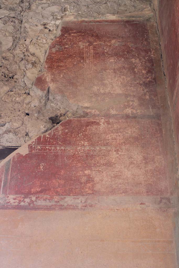 IX.5.14 Pompeii. May 2019. Room �c�, upper west wall of cubiculum in north-west corner.
Foto Christian Beck, ERC Grant 681269 D�COR.
