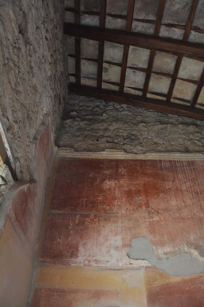 IX.5.14 Pompeii. May 2017. Room �c�, upper north wall in north-west corner.  
Foto Christian Beck, ERC Grant 681269 D�COR.


