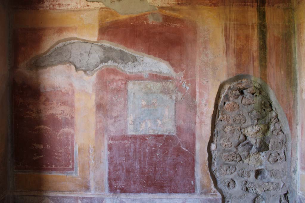 IX.5.14 Pompeii. May 2019. Room �c�, north wall of cubiculum.
Foto Christian Beck, ERC Grant 681269 D�COR.

