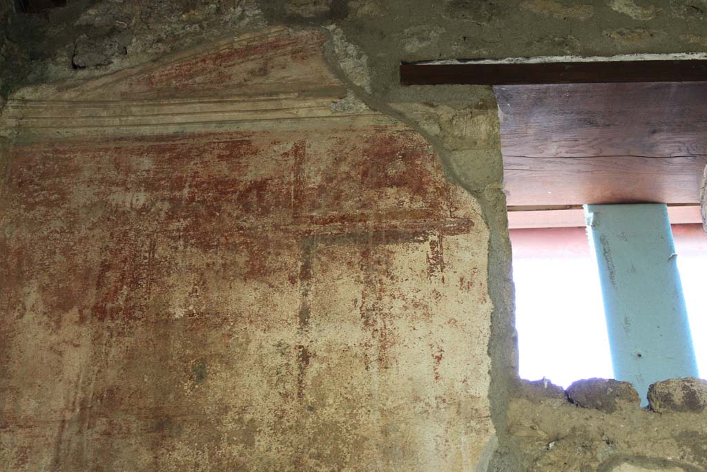 IX.5.14 Pompeii. May 2019. Room �c�, upper east wall at north end.
Foto Christian Beck, ERC Grant 681269 D�COR.
