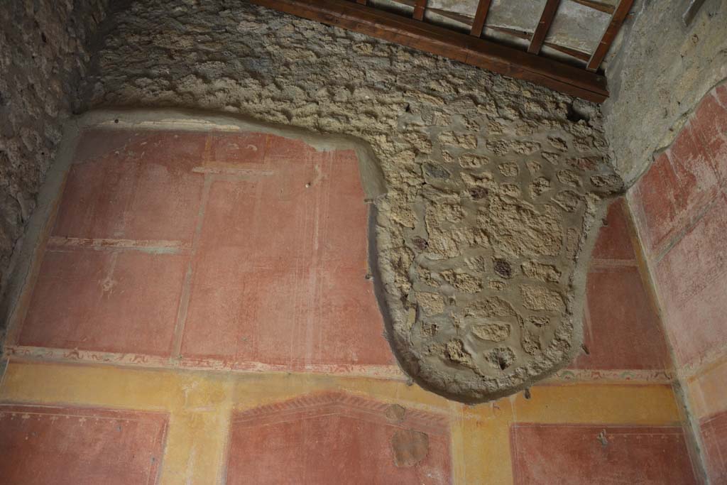 IX.5.14 Pompeii. May 2017. Room �g�, upper north wall.
Foto Christian Beck, ERC Grant 681269 D�COR.
