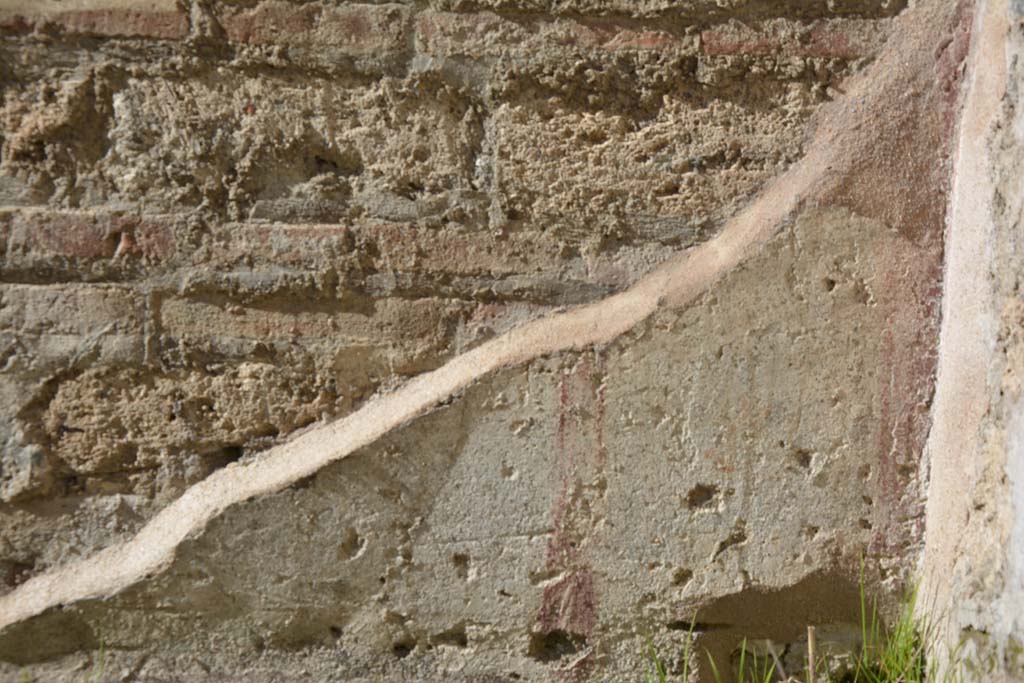 IX.5.16 Pompeii. March 2017. Room c�, lower north wall in north-east corner.     
Foto Christian Beck, ERC Grant 681269 D�COR.
