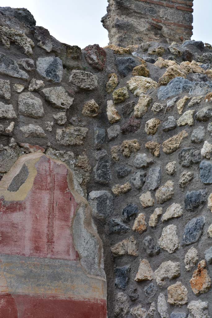 IX.5.18 Pompeii. March 2017. Room o, upper north-west corner.
Foto Christian Beck, ERC Grant 681269 DÉCOR.

