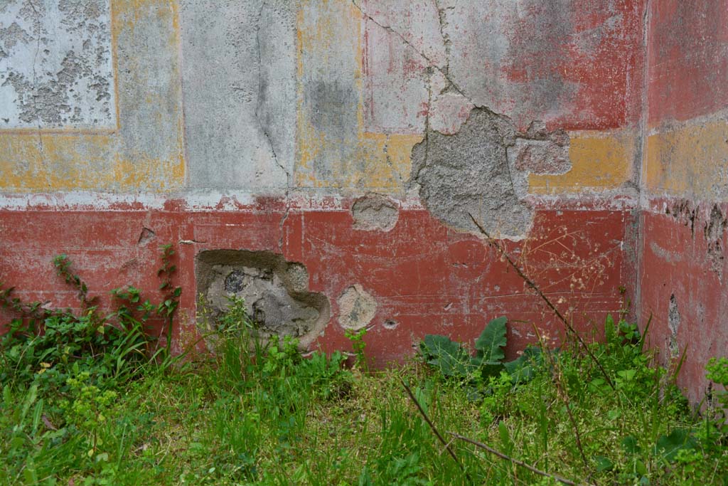 IX.5.18 Pompeii. March 2017.  Room o, zoccolo on lower east wall (continuation)
Foto Christian Beck, ERC Grant 681269 DÉCOR.
