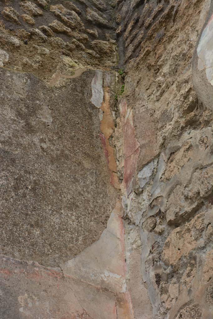 IX.5.18 Pompeii. March 2018. Room “f”, upper north-west corner.
Foto Annette Haug, ERC Grant 681269 DÉCOR.

