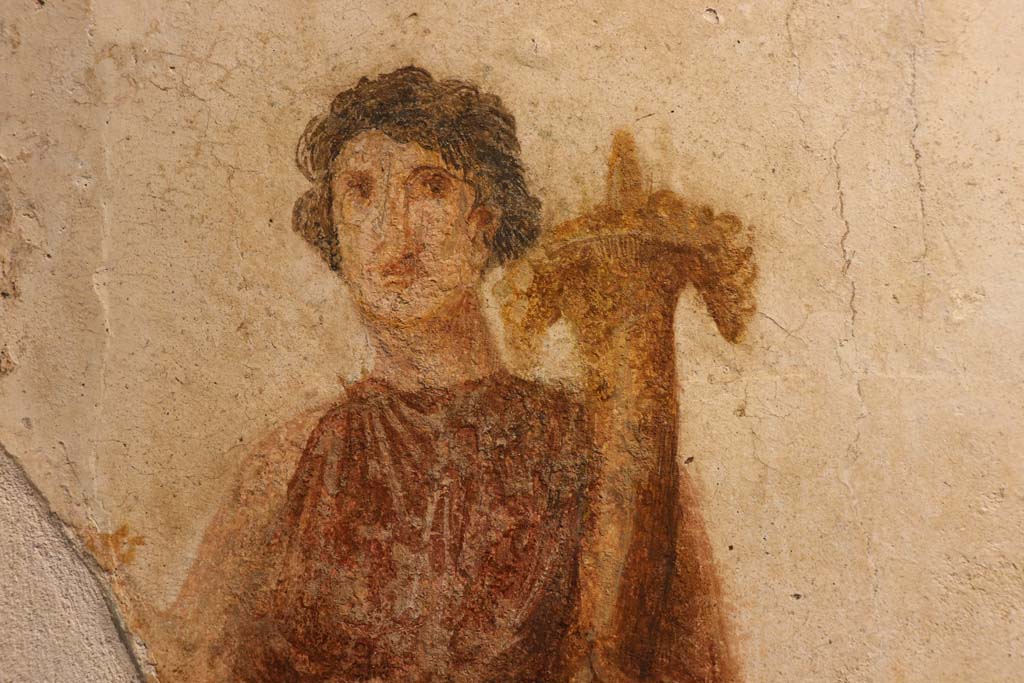 IX.7.6 Pompeii. February 2021. Detail from fresco. Photo courtesy of Fabien Bi�vre-Perrin (CC BY-NC-SA).

