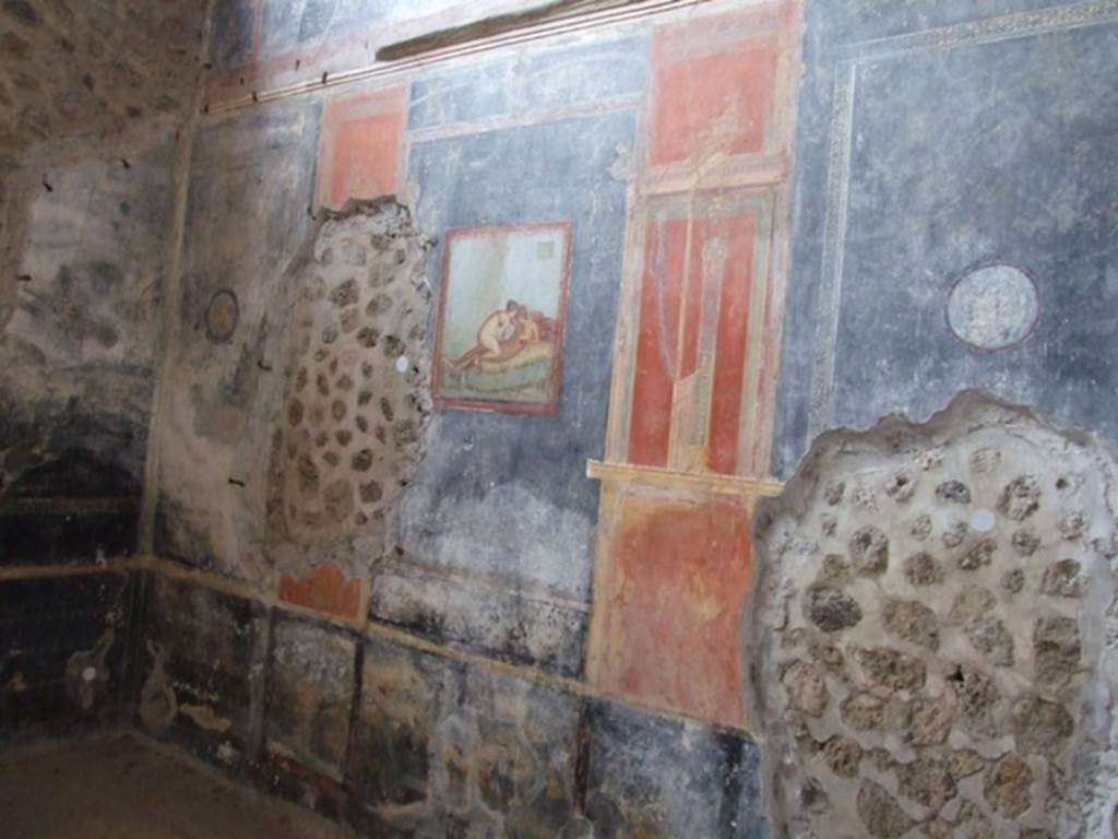 IX.8.6 Pompeii. December 2007. Room 40, south wall of cubiculum.