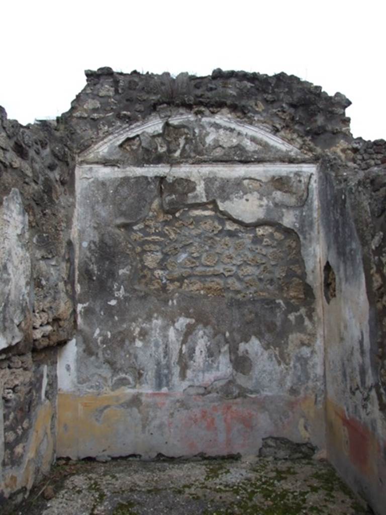 IX.8.6 Pompeii. March 2009. Room 50 of IX.8.3, Cubiculum. East wall.