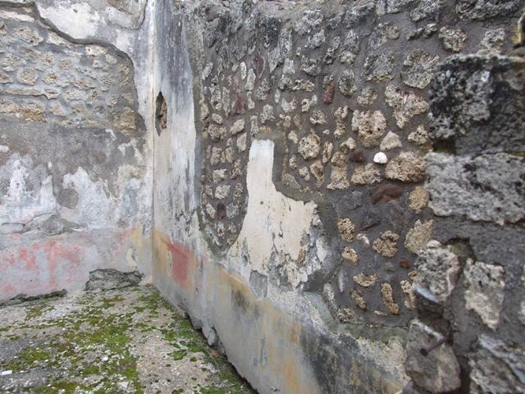 IX.8.6 Pompeii. March 2009. Room 50 of IX.8.3. Cubiculum. South wall.