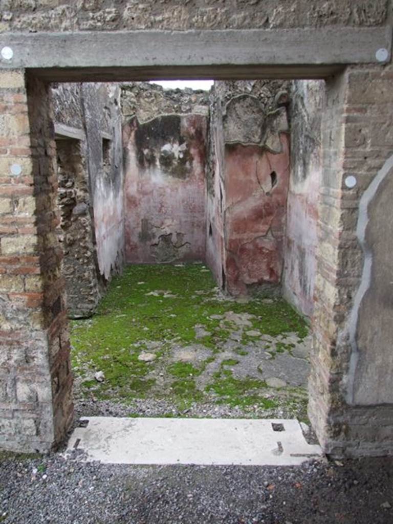 IX.8.6 Pompeii. March 2009. Doorway to Room 20 in south west corner of Portico.