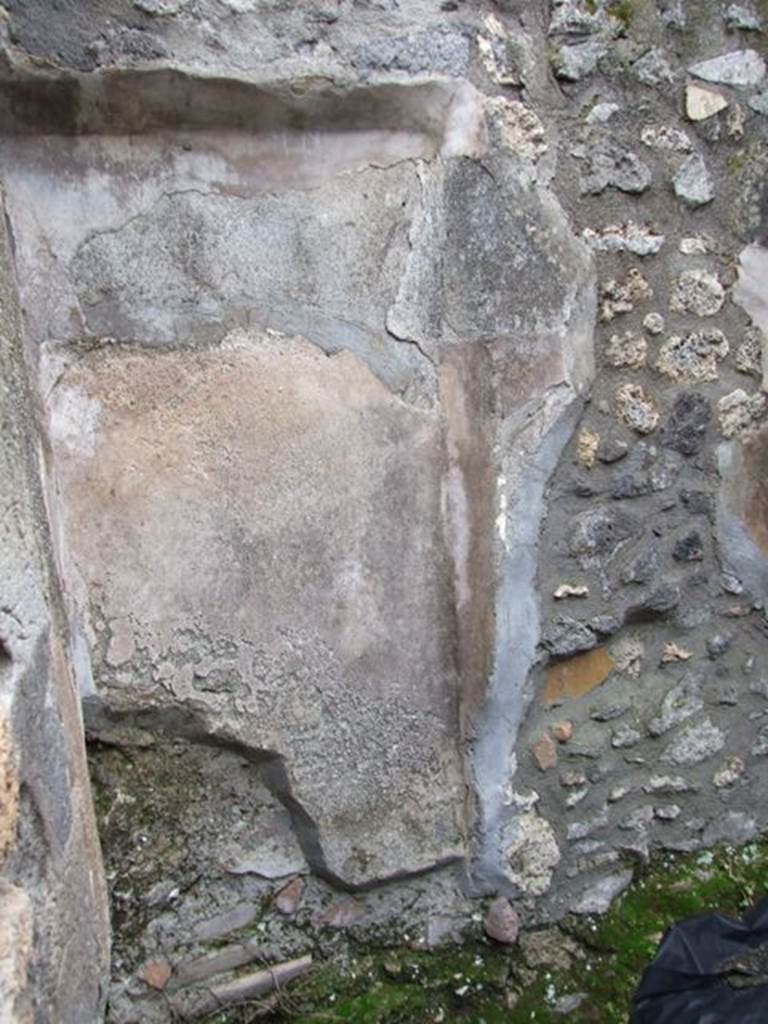 IX.8.6 Pompeii. March 2009. Room 25. East wall.