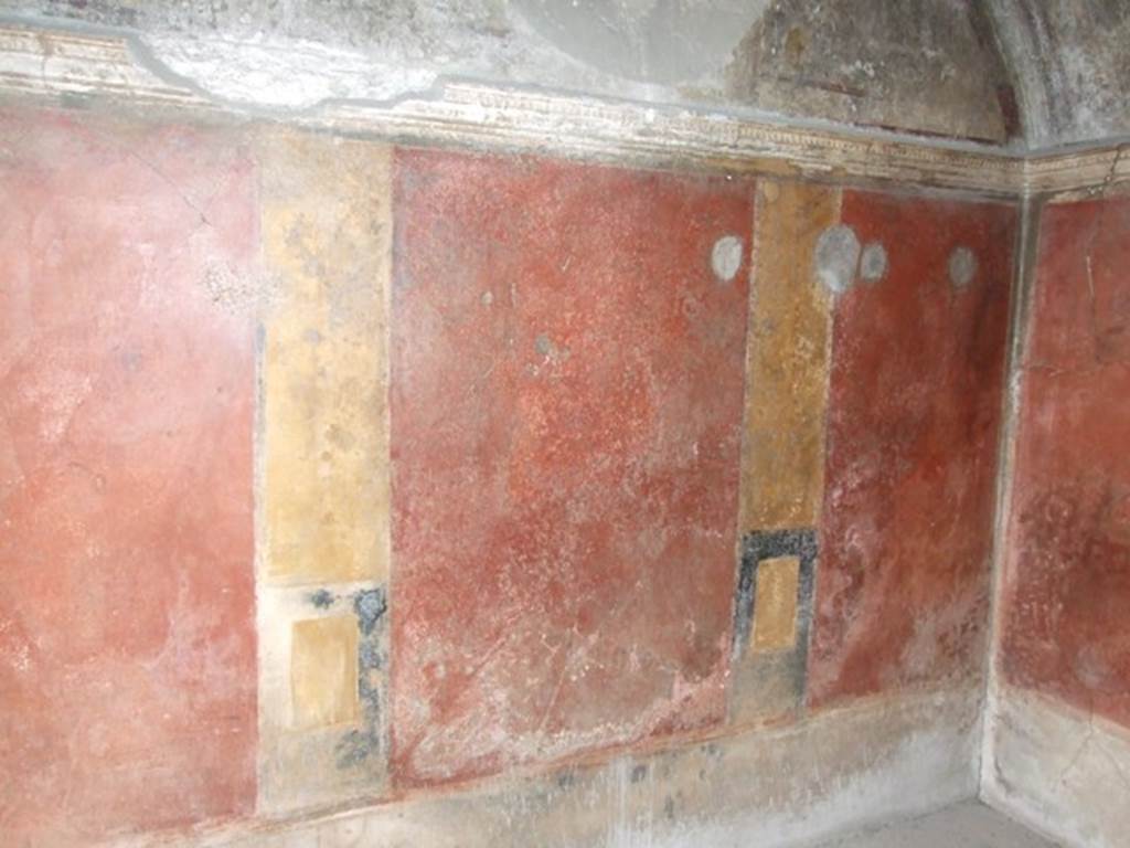 IX.8.6 Pompeii. March 2009. Room 33. East wall.