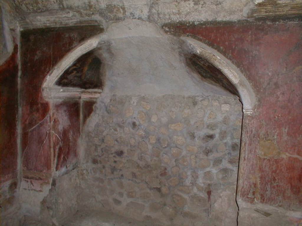 IX.8.6 Pompeii. September 2004. Room 34. South wall.