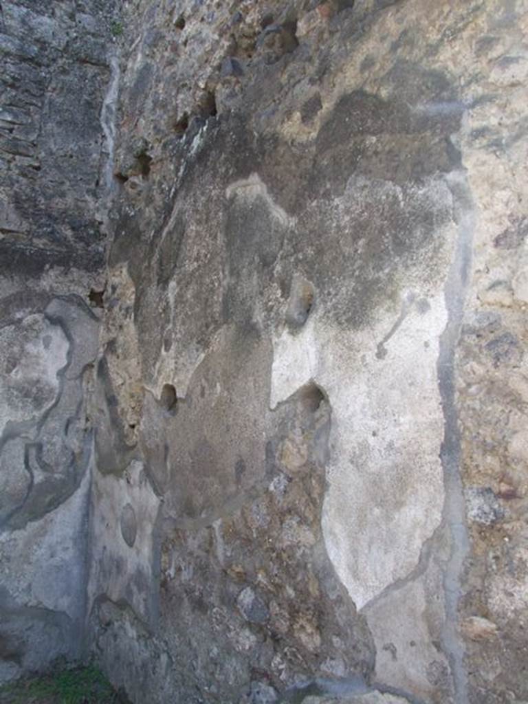IX.8.7 Pompeii. March 2009.  West wall.