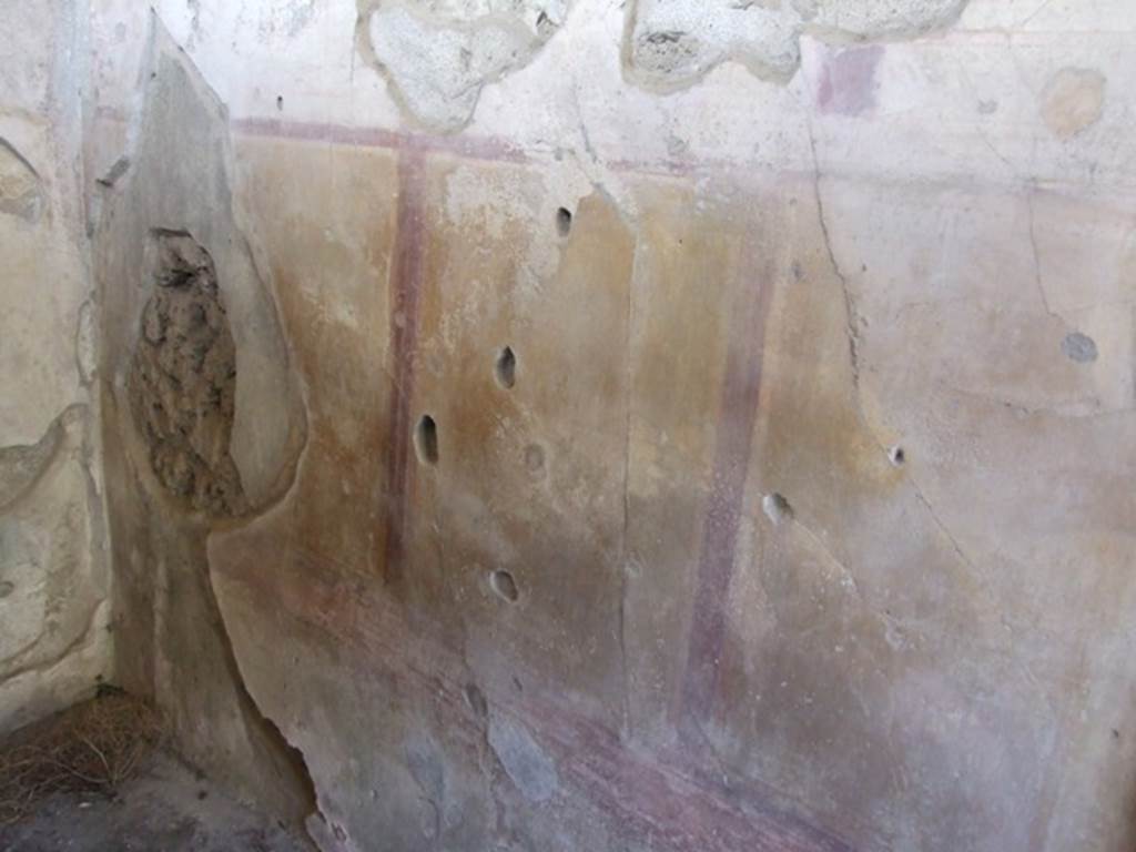 IX.9.c Pompeii.  March 2009.  Anteroom.  North wall.