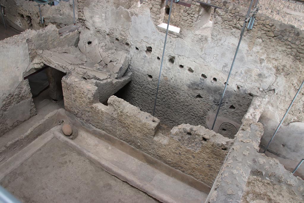 IX.12.6 Pompeii. October 2024. Room “n1”, looking towards north-east corner and doorway into room “o”. Photo courtesy of Klaus Heese.