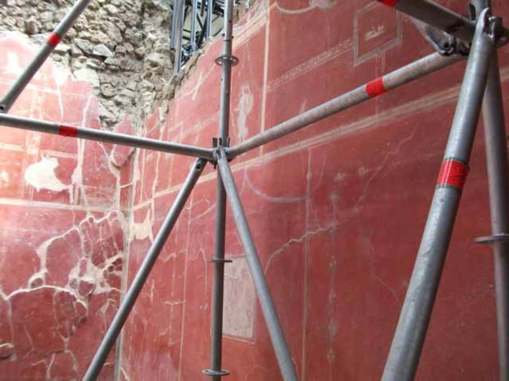 IX.12.9 Pompeii. May 2010. Room 3, south wall.