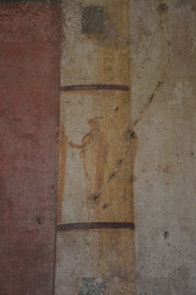 IX.14.4 Pompeii. September 2019. Room 3, detail from east wall.
Foto Annette Haug, ERC Grant 681269 DÉCOR.