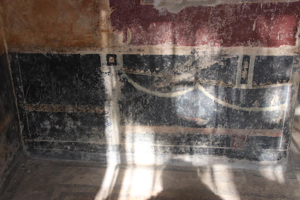 Villa San Marco, Stabiae, October 2022.
Room 53, looking towards lower east wall in north-east corner. Photo courtesy of Klaus Heese.