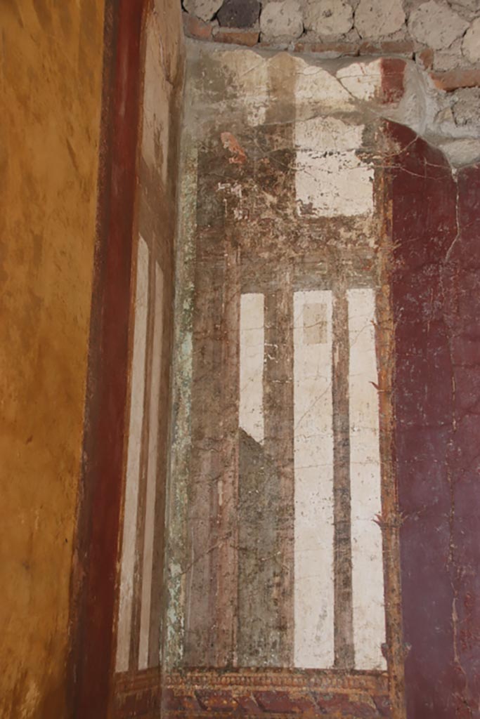 Villa San Marco, Stabiae, October 2022.
Room 53, upper east wall at north end. Photo courtesy of Klaus Heese.