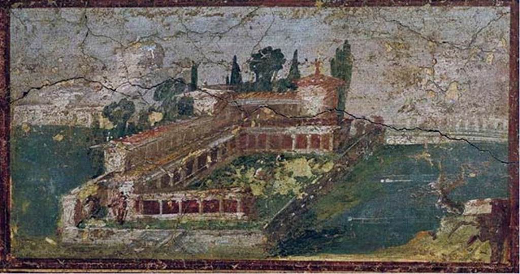 Villa San Marco, Stabiae. Room 60, landscape painting with maritime villa.
See Guzzo P. et al., 2004. In Stabiano, exhibition catalogue, Washington. Stabia: Nicola Longobardi, p. 110.