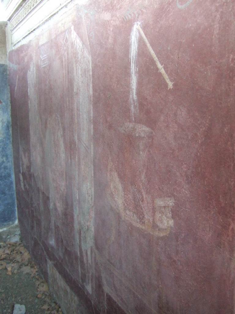 VGJ Pompeii. May 2006. West wall of inner tomb.