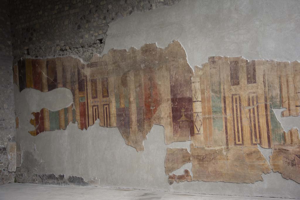 Oplontis Villa of Poppea, March 2019. Room 5, atrium, looking towards the east wall at the north end.
Foto Annette Haug, ERC Grant 681269 DÉCOR.