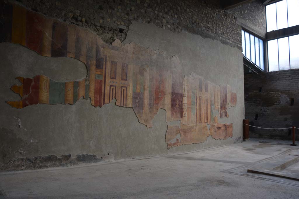 Oplontis Villa of Poppea, March 2019. Room 5, looking towards east wall of atrium.
Foto Annette Haug, ERC Grant 681269 DÉCOR.
