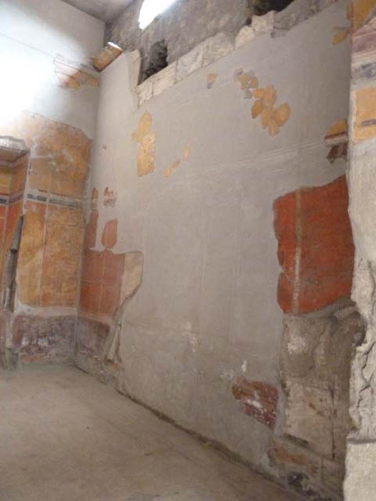 Oplontis, September 2015. Room 8, south wall.  